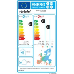 Toyotomi UTN-22CH/ UTG-22CH Umi Κλιματιστικό Inverter 22000 BTU A++/A++ με WiFi και Ιονιστή